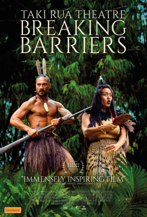 Poster for Taki Rua Theatre: Breaking Barriers